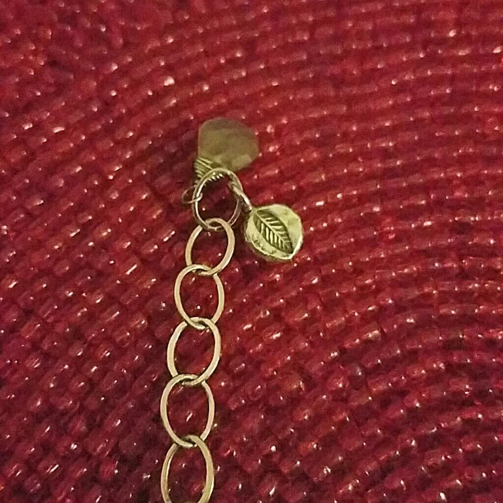 Silver Bracelet with Gray Beads - Picture 3 of 6